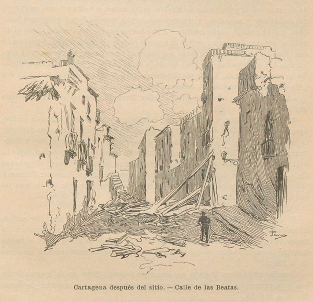 Cartagena after the siege