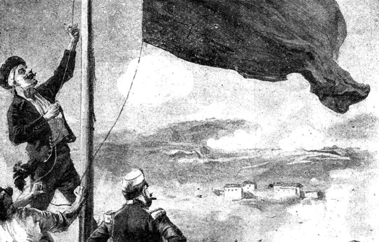 By Unknown author - (20 August 1898). "El pintar como el querer: Supuesto aspecto de las murallas de Cartagena al capitular la plaza en 1874". La Ilustración Ibérica: 536.