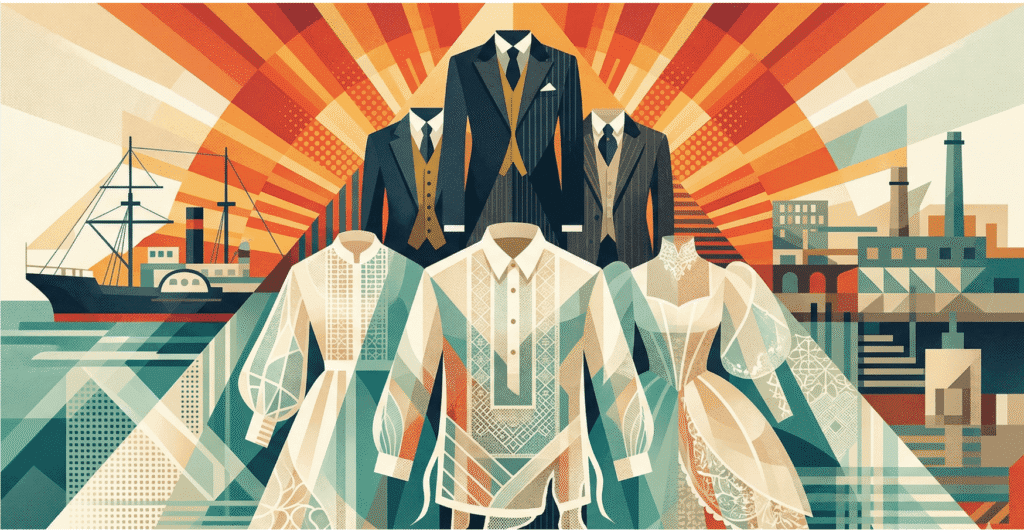 barong tagalog history in 1874 manila fashion colonial philippines clothing